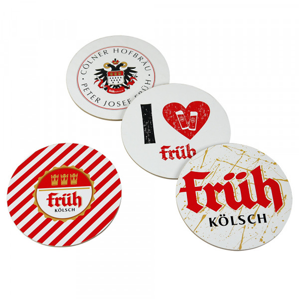 Früh Korkuntersetzer 4er-Set