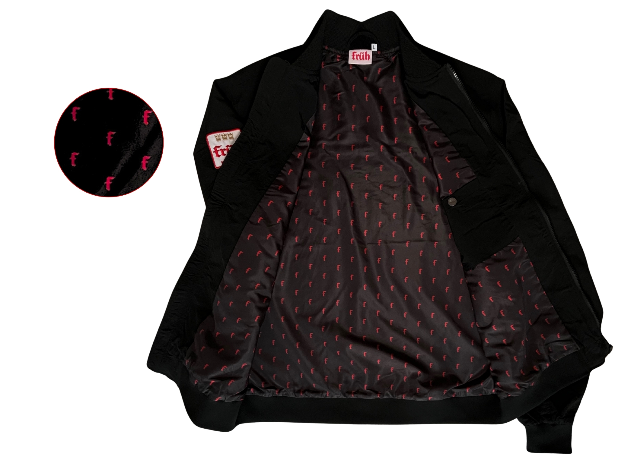 FRÜH Übergangsjacke Schwarz