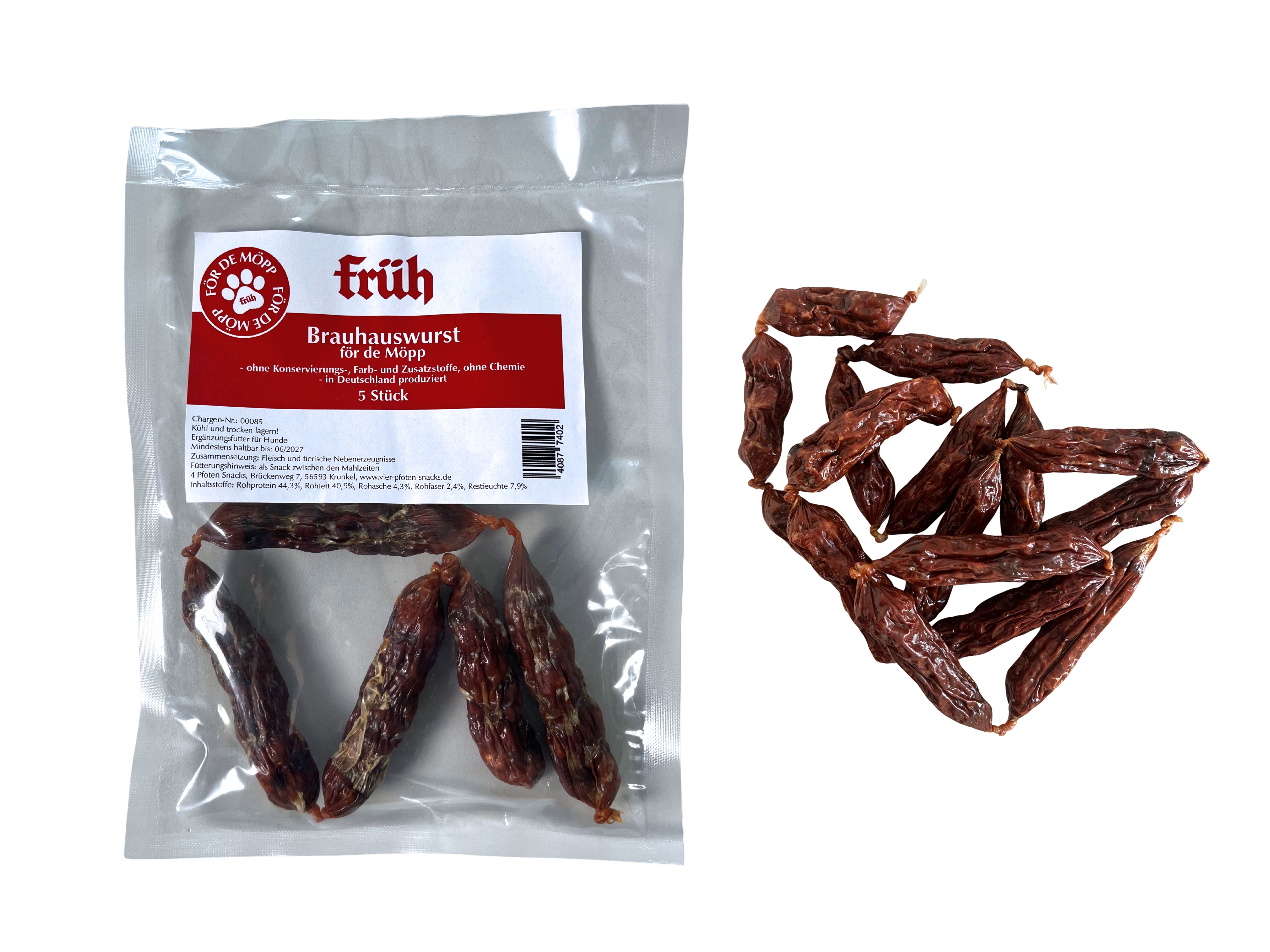 FRÜH Brauhauswurst för de Möpp
