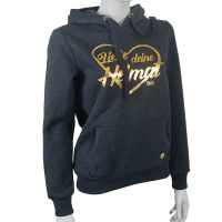 Damen Hoodie - Liebe deine Heimat S Damen Hoodie - Liebe deine Heimat S