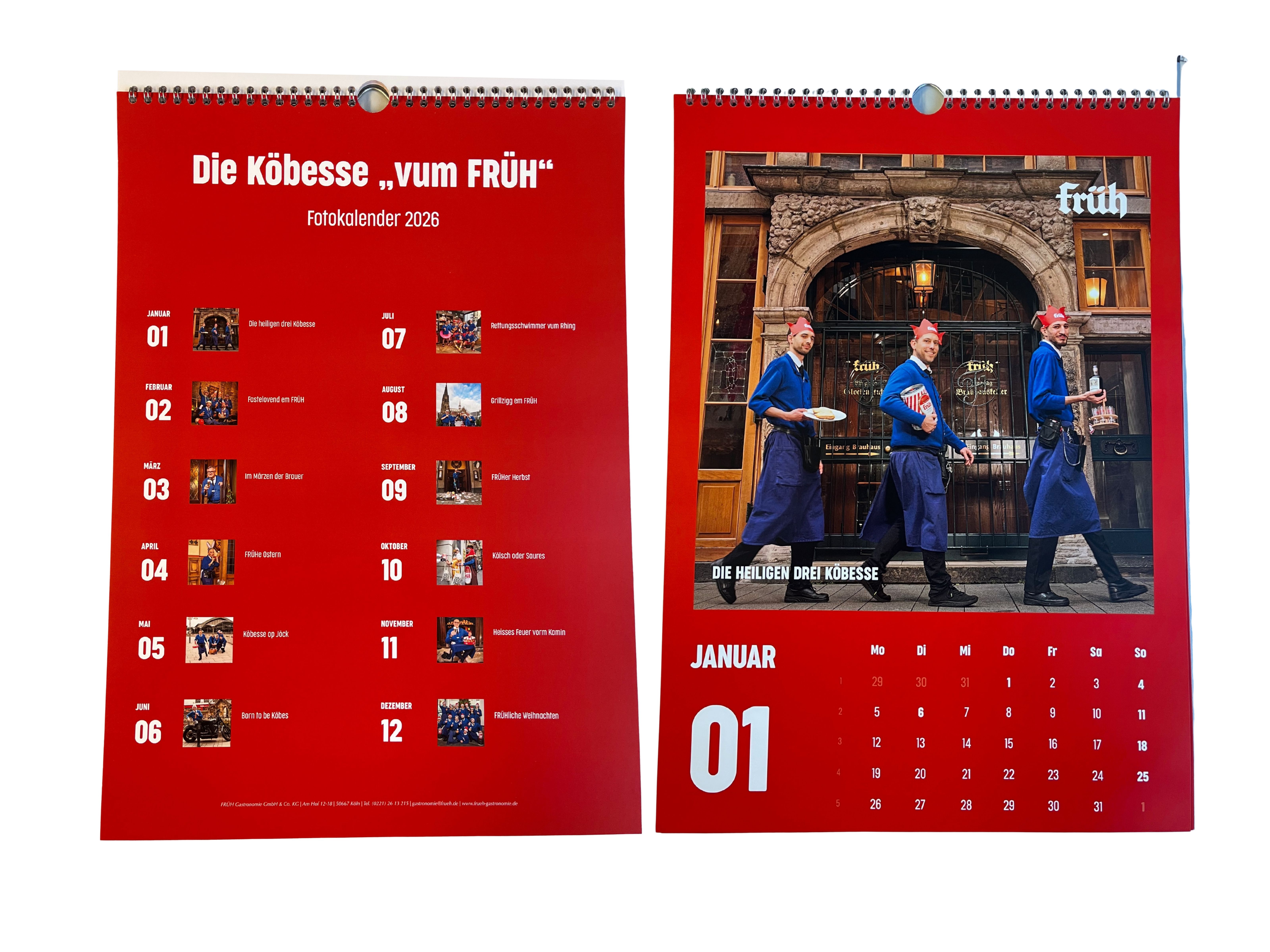 FRÜH Köbes Kalender
