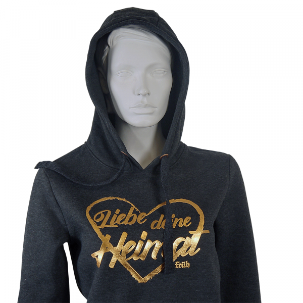 Damen Hoodie - Liebe deine Heimat S