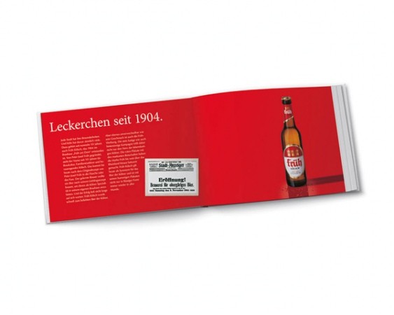 Früh Kölsch Werbebuch - "Kommt gleich hinterm Dom"