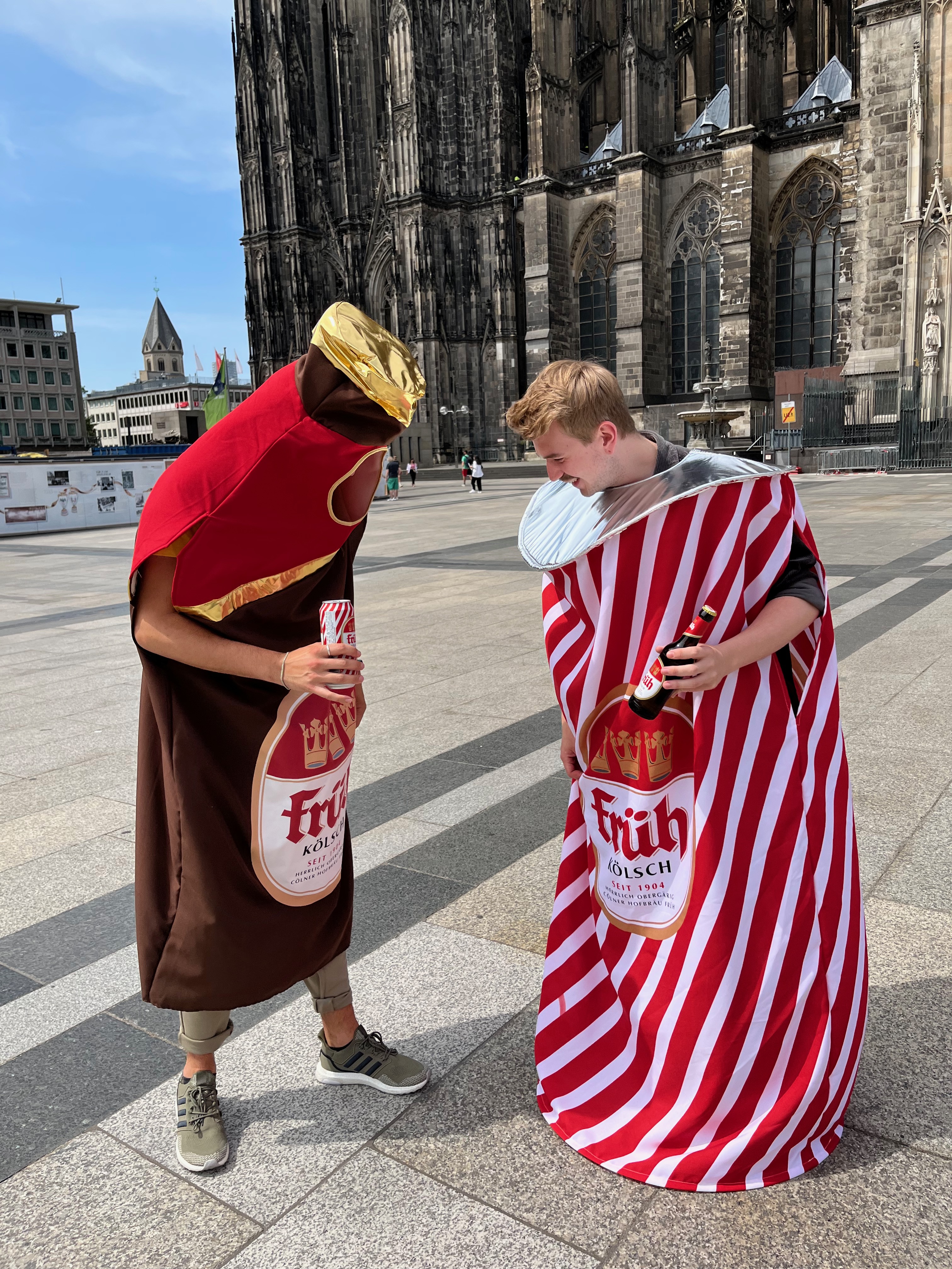 Früh Kölsch Karnevalskostüm - Früh Kölsch Flasche