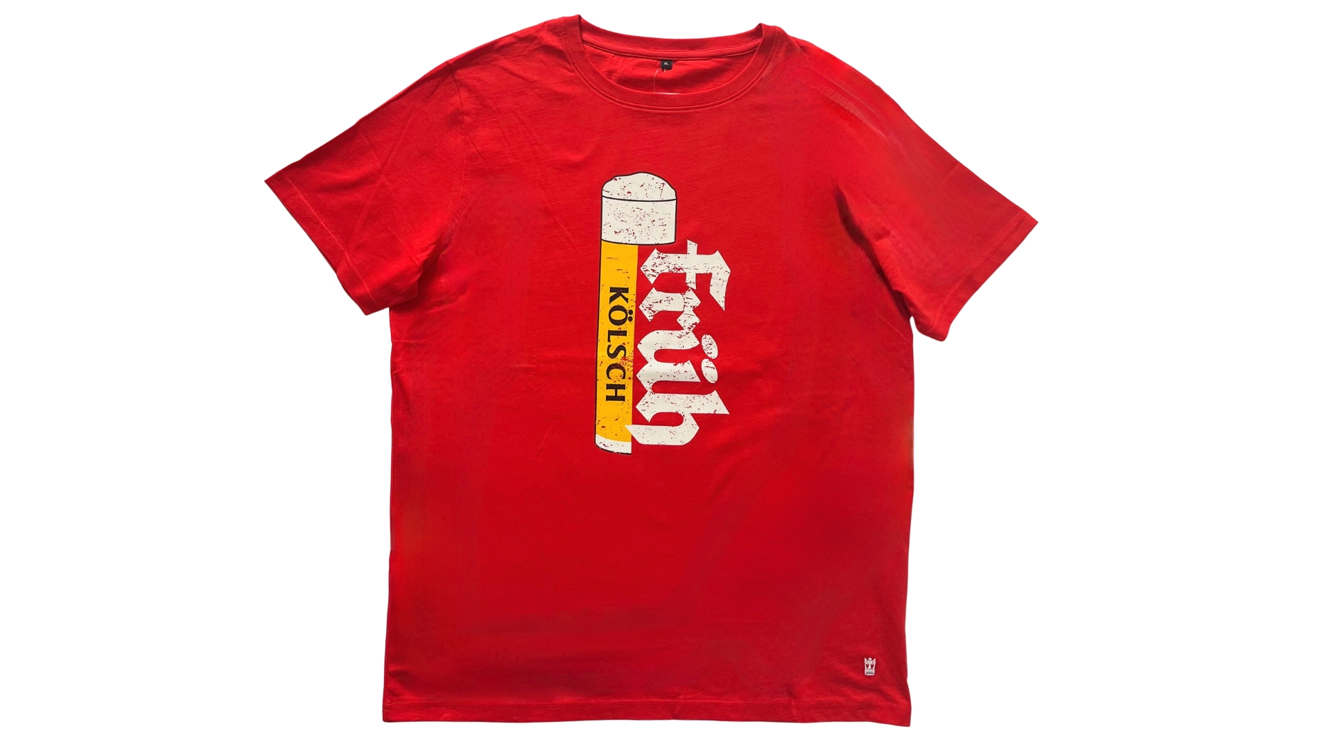 Früh Shirt Rot Kölschstange XXL