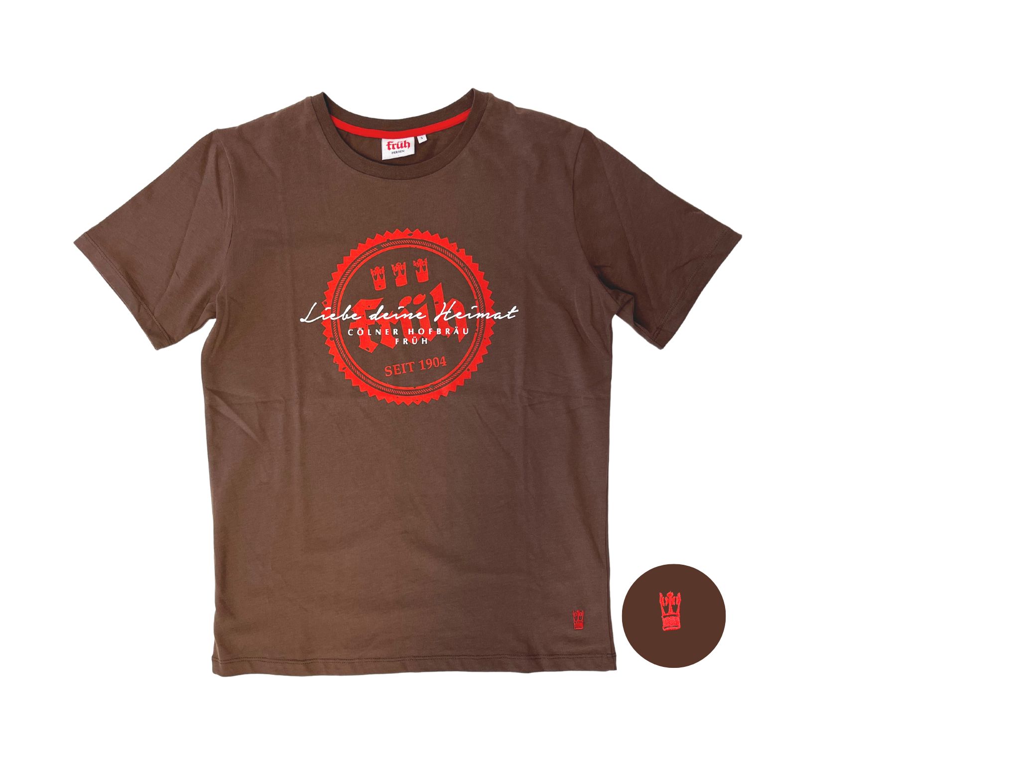 Shirt Herren Braun EmblemXXXXL