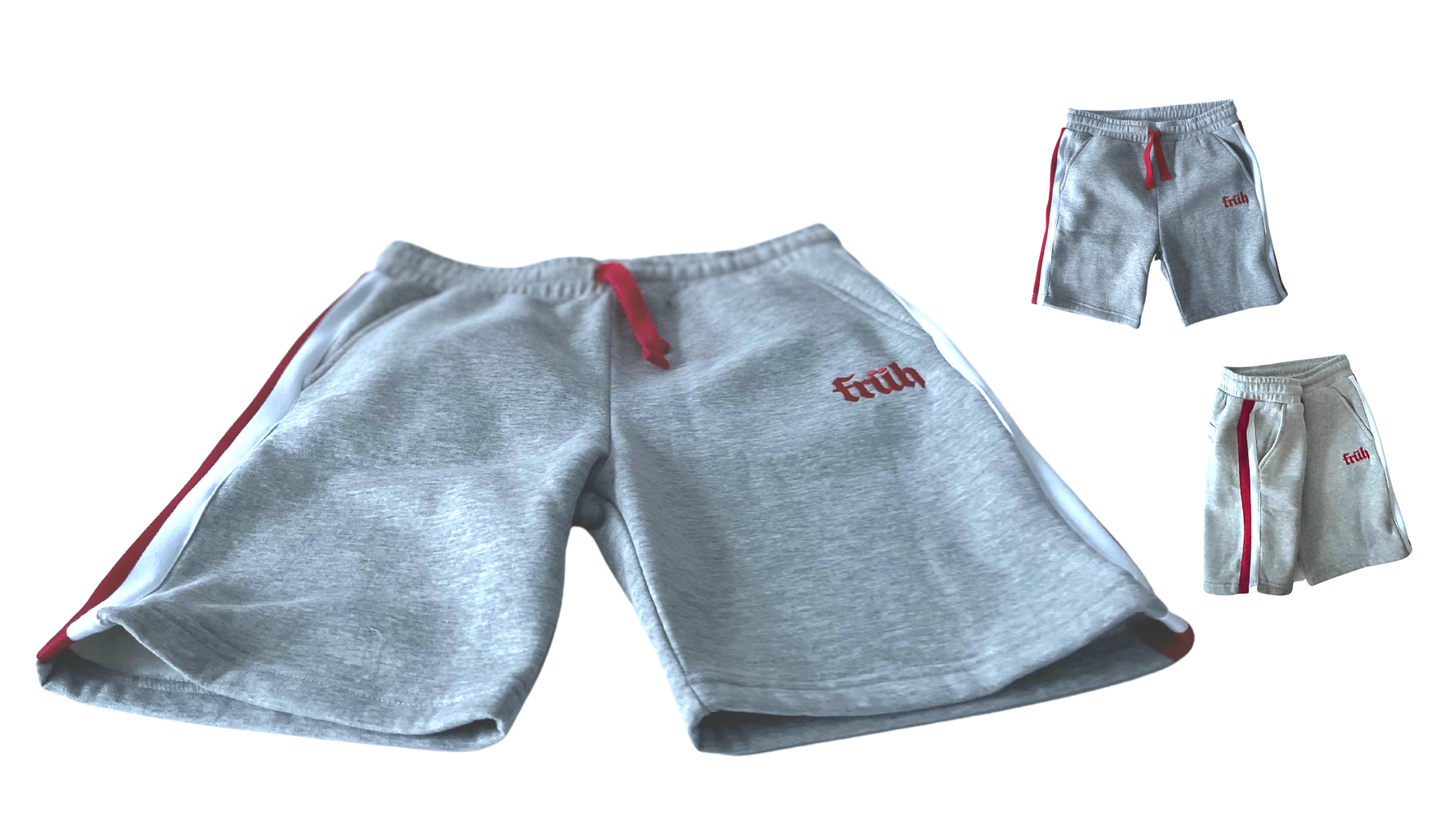 Sweatshort grau
