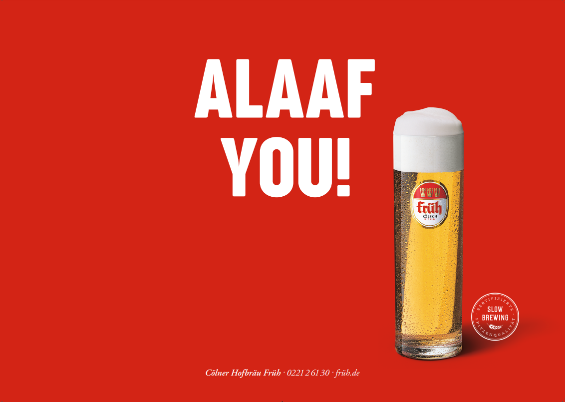 Poster"Alaaf you"