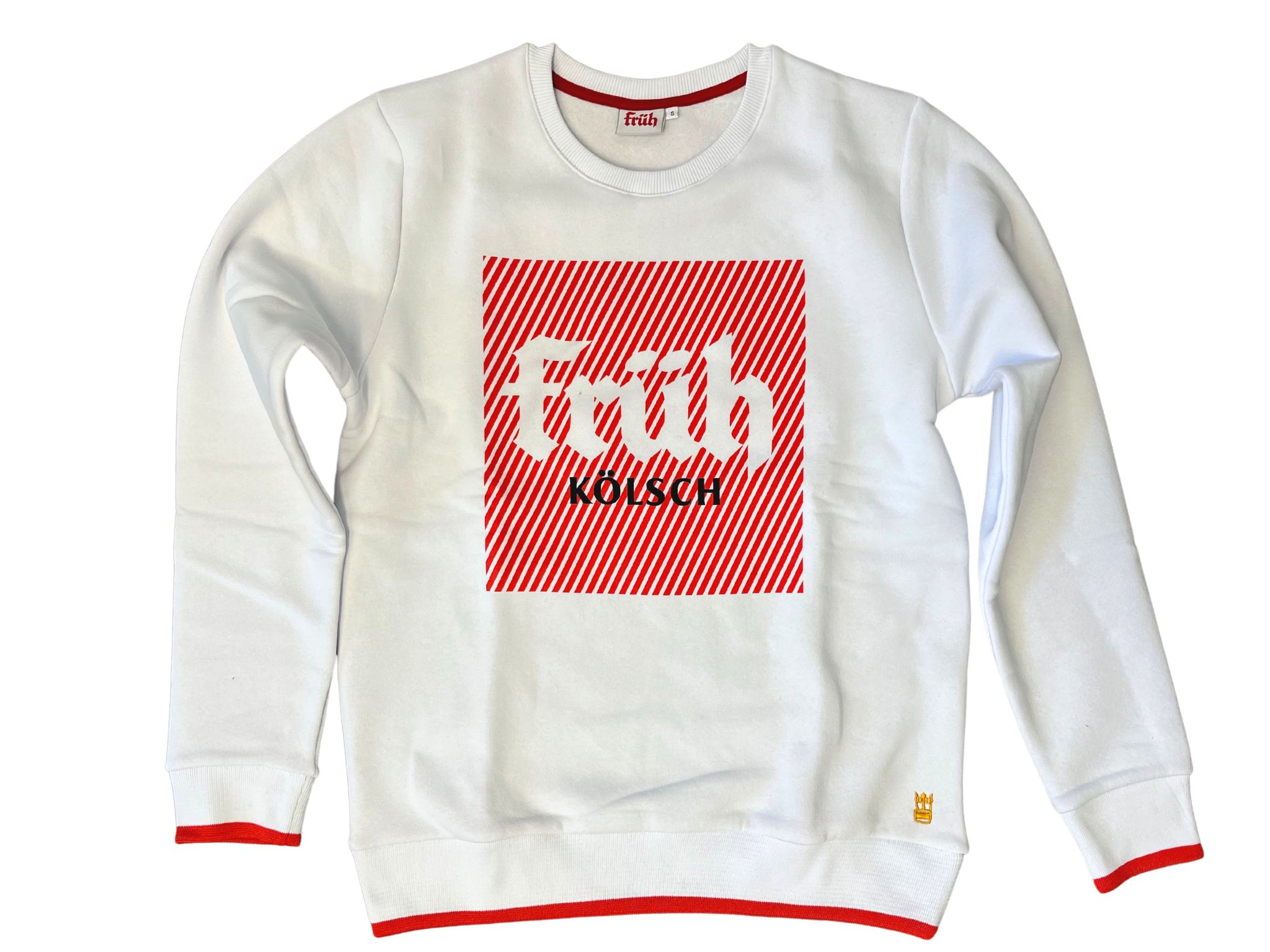 Früh Sweatshirt mit Quadrat Print