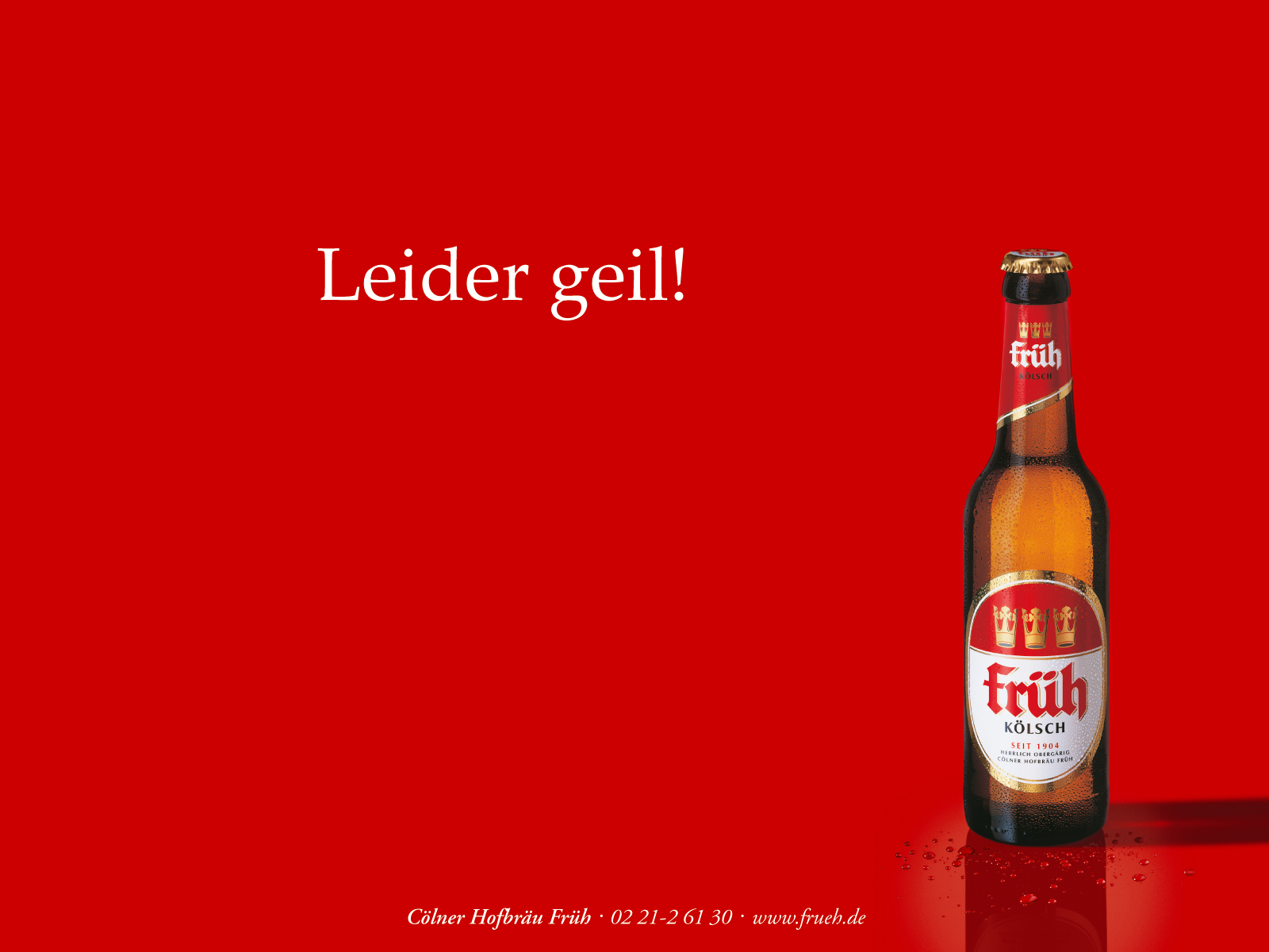 Poster "Leider Geil"