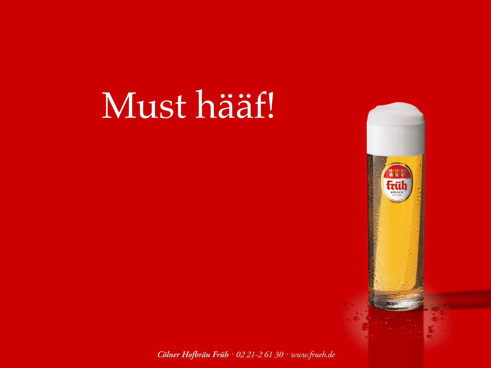 Poster "Must Hääf"