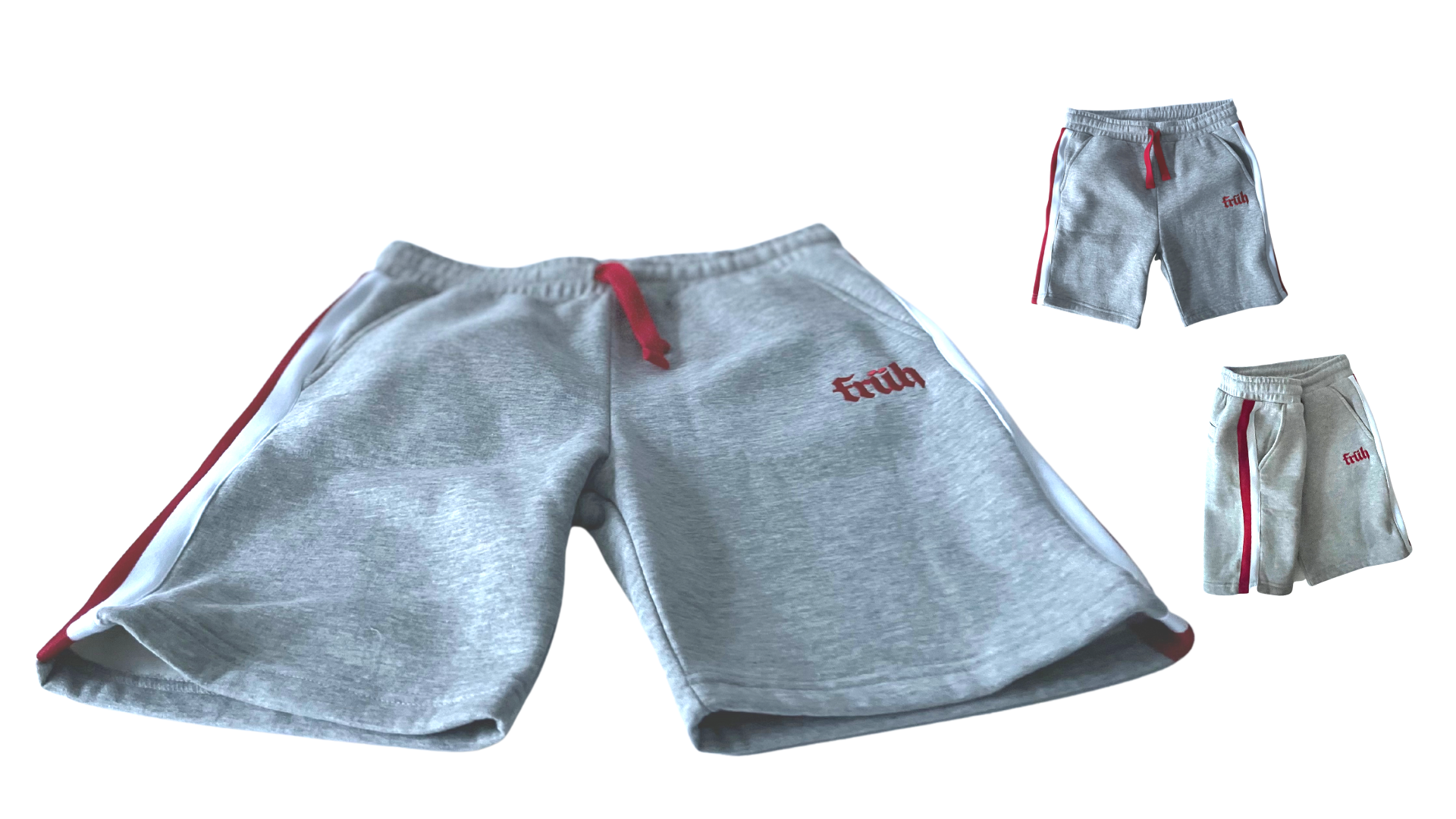 Früh Sweatshort grau 3XL