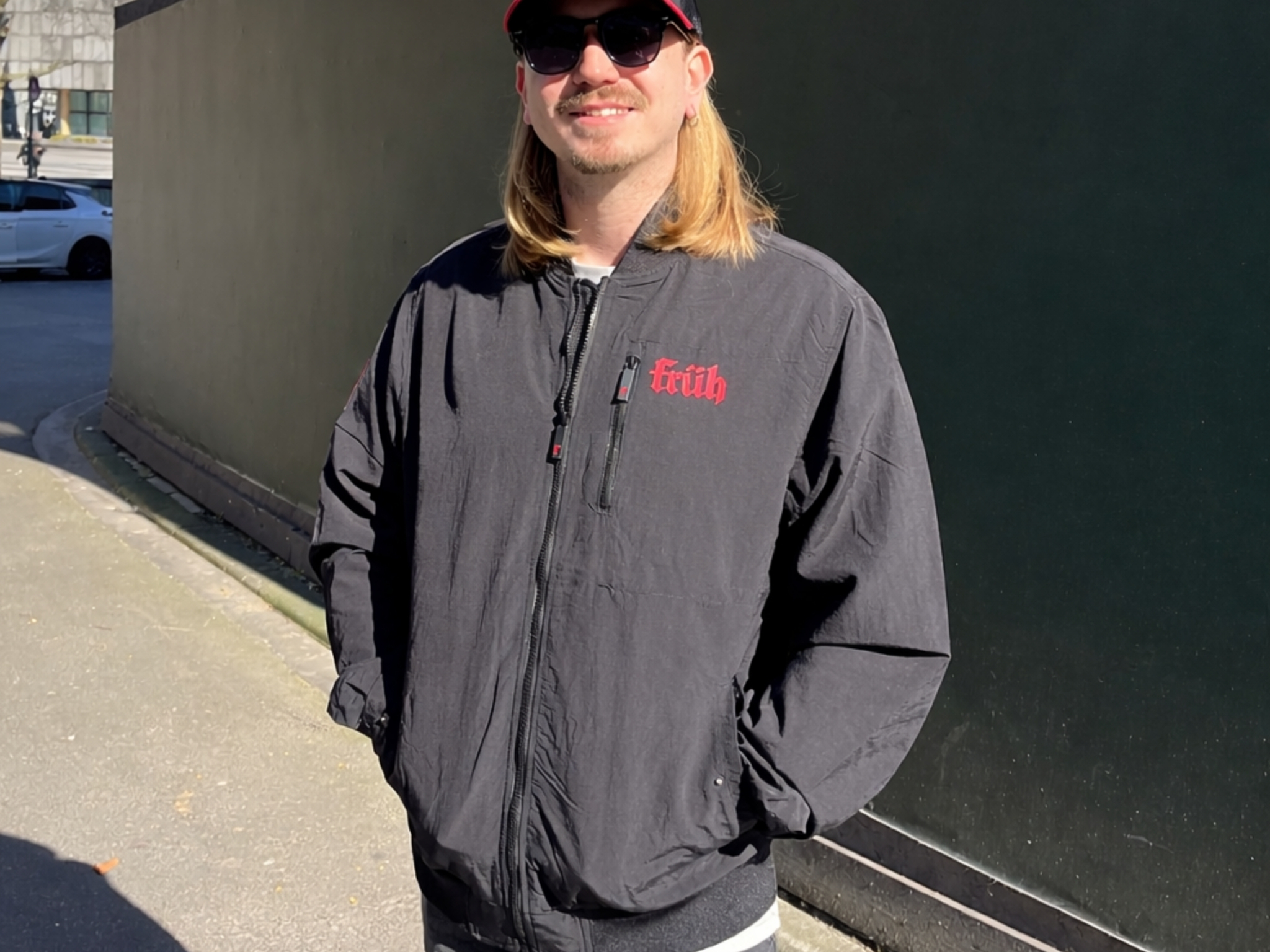 FRÜH Übergangsjacke Schwarz