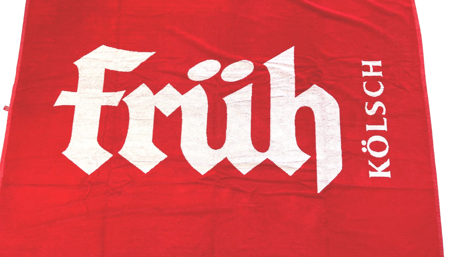 Früh Badetuch rot