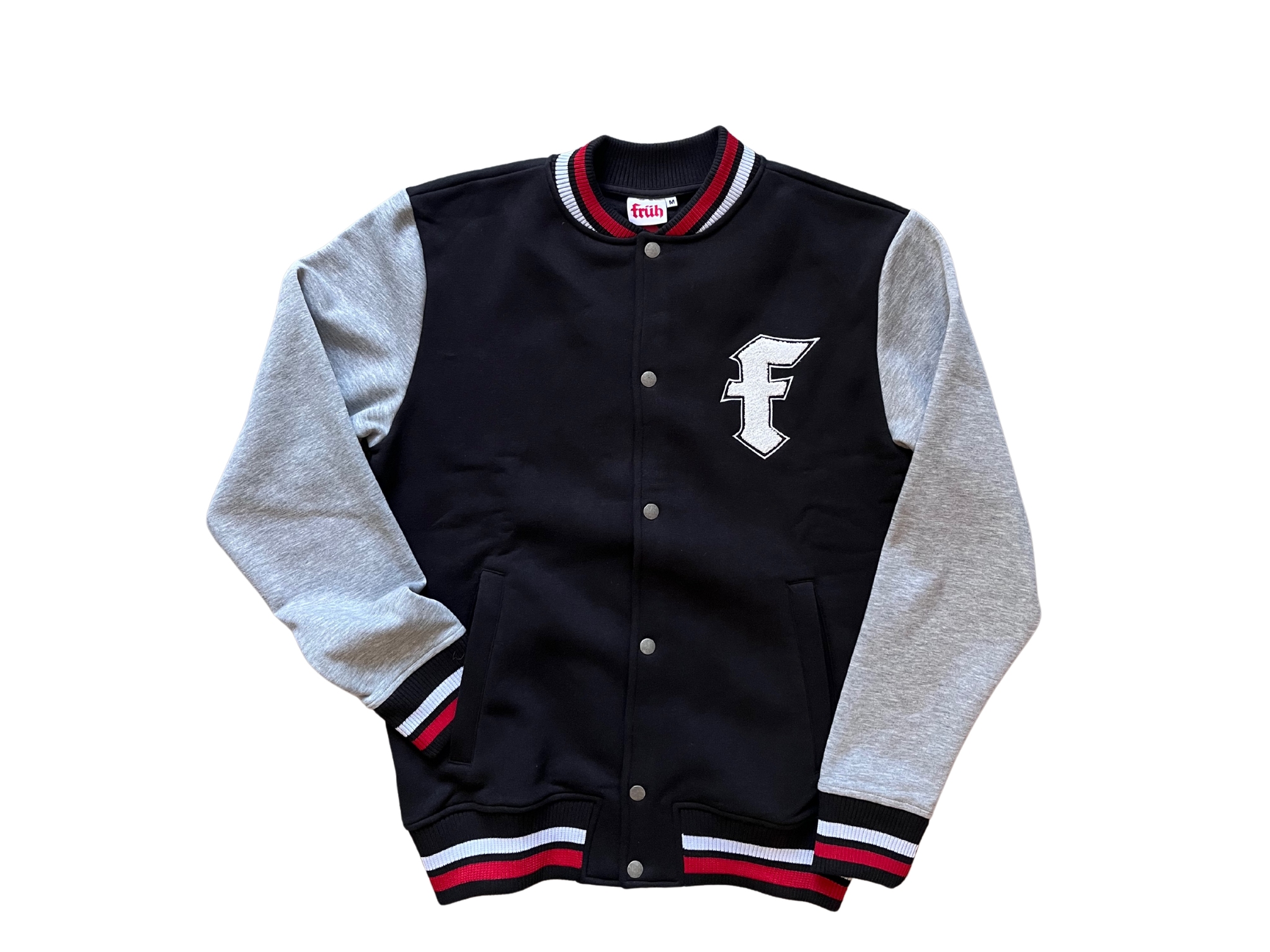 FRÜH Collegejacke Schwarz L