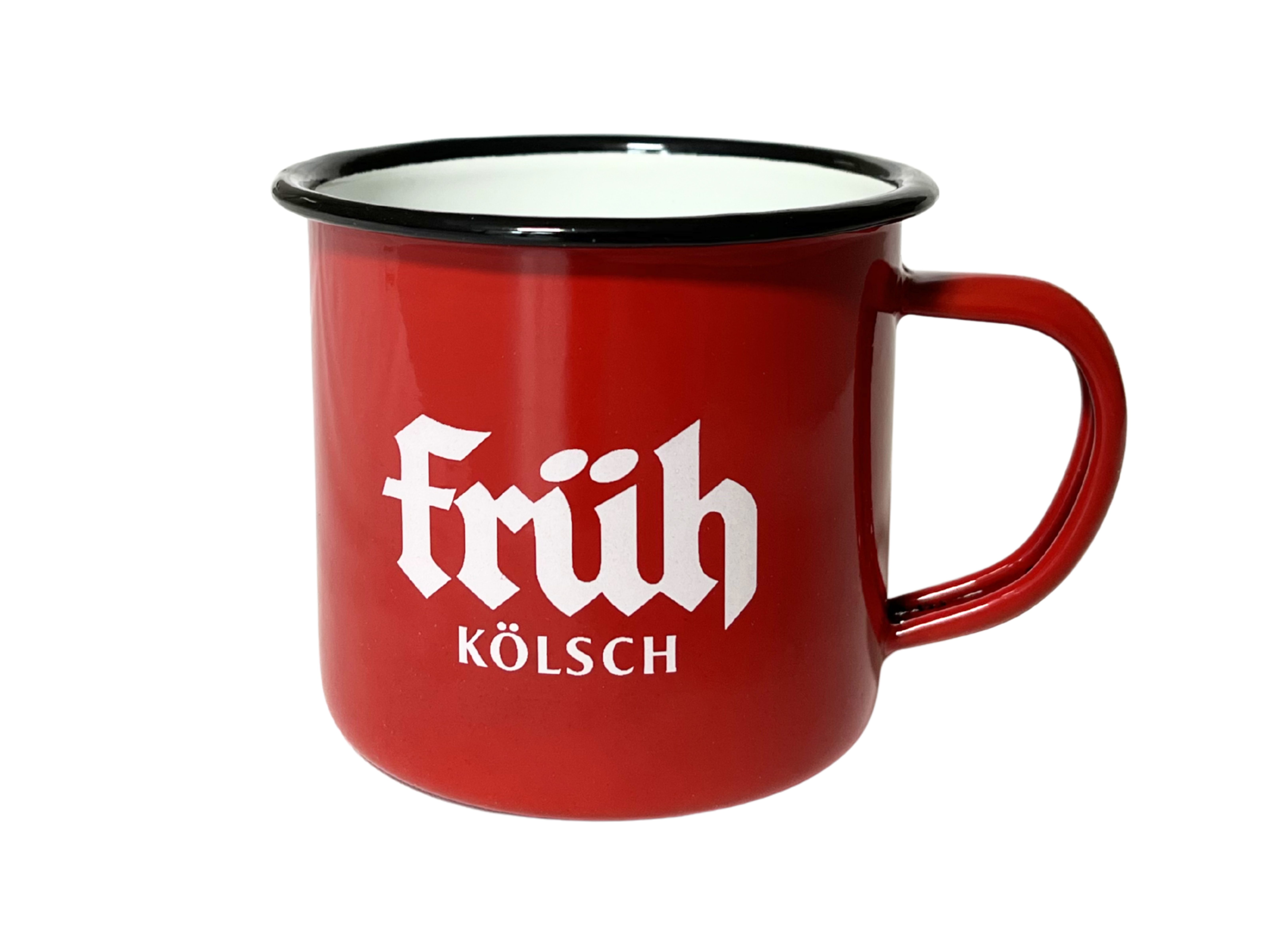 FRÜH Emaille Tasse