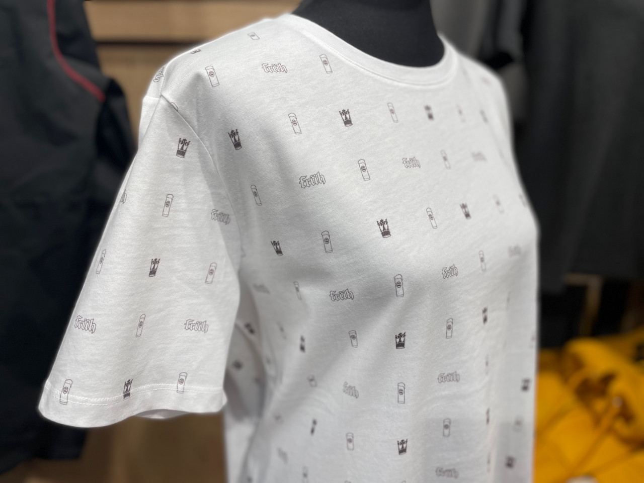 Früh Shirt Weiss Icon