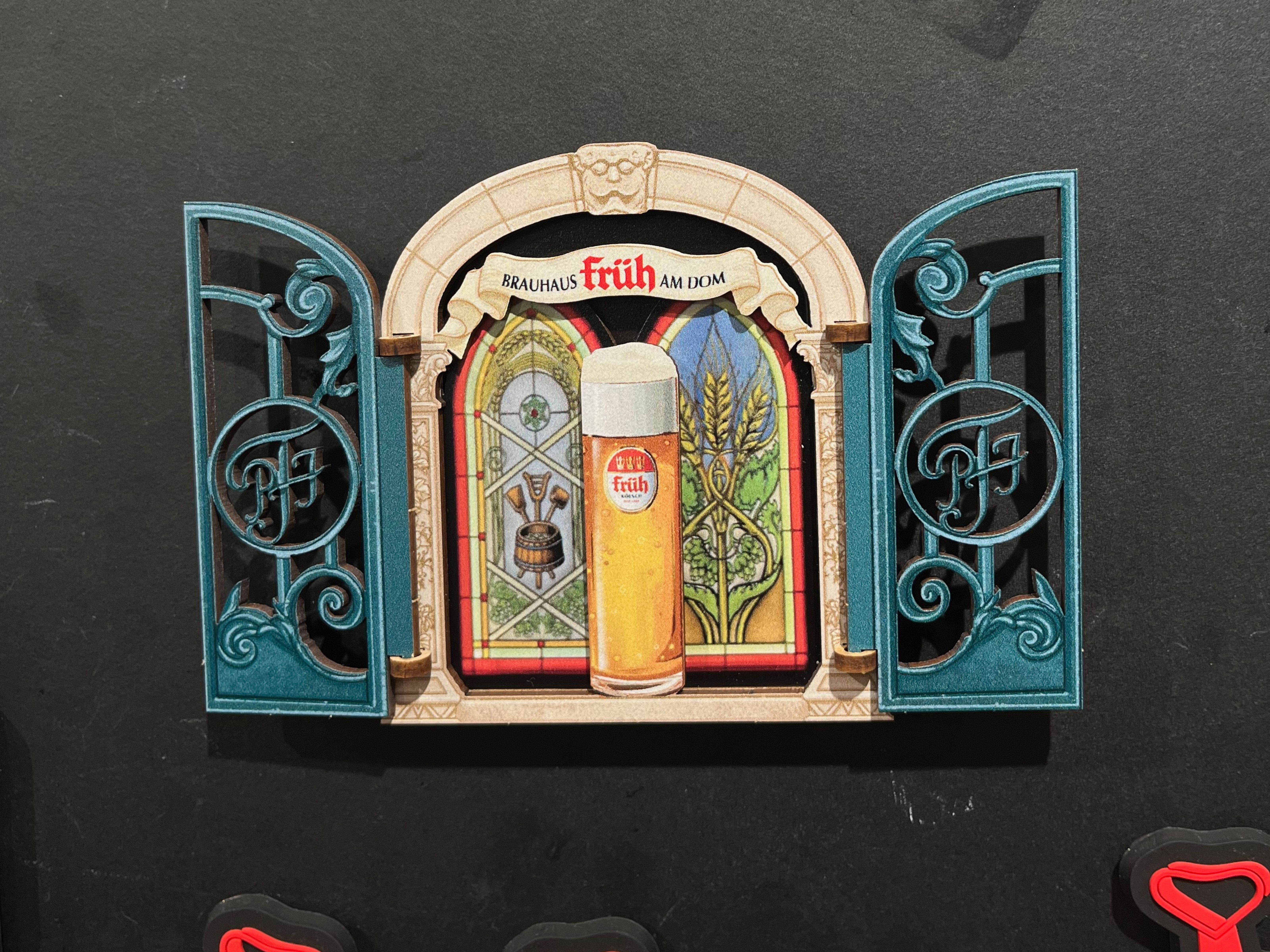 FRÜH Magnet Postkarte