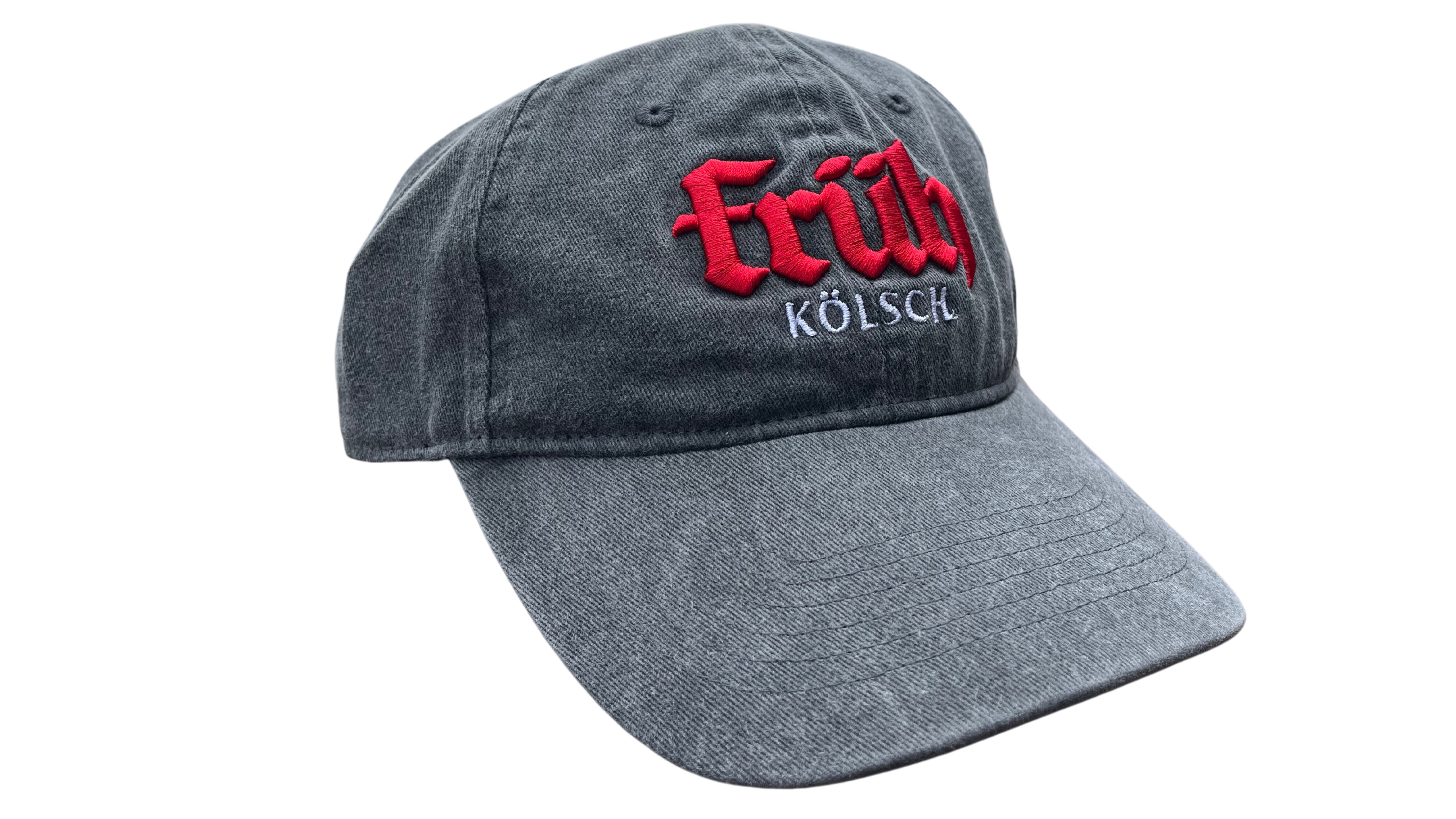 Früh Cap Grau Washed