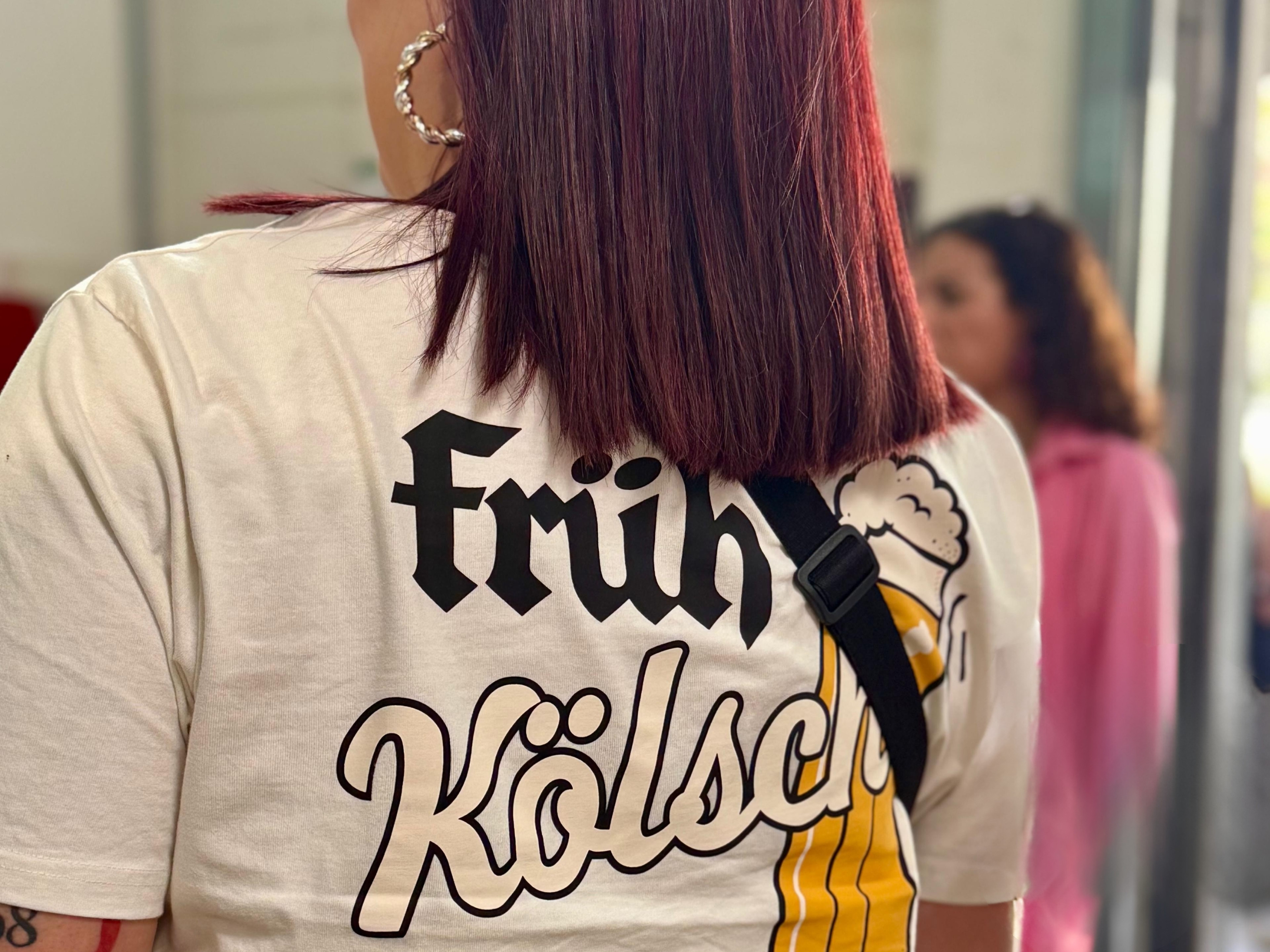 FRÜH Shirt Beige Comic Kölschstange