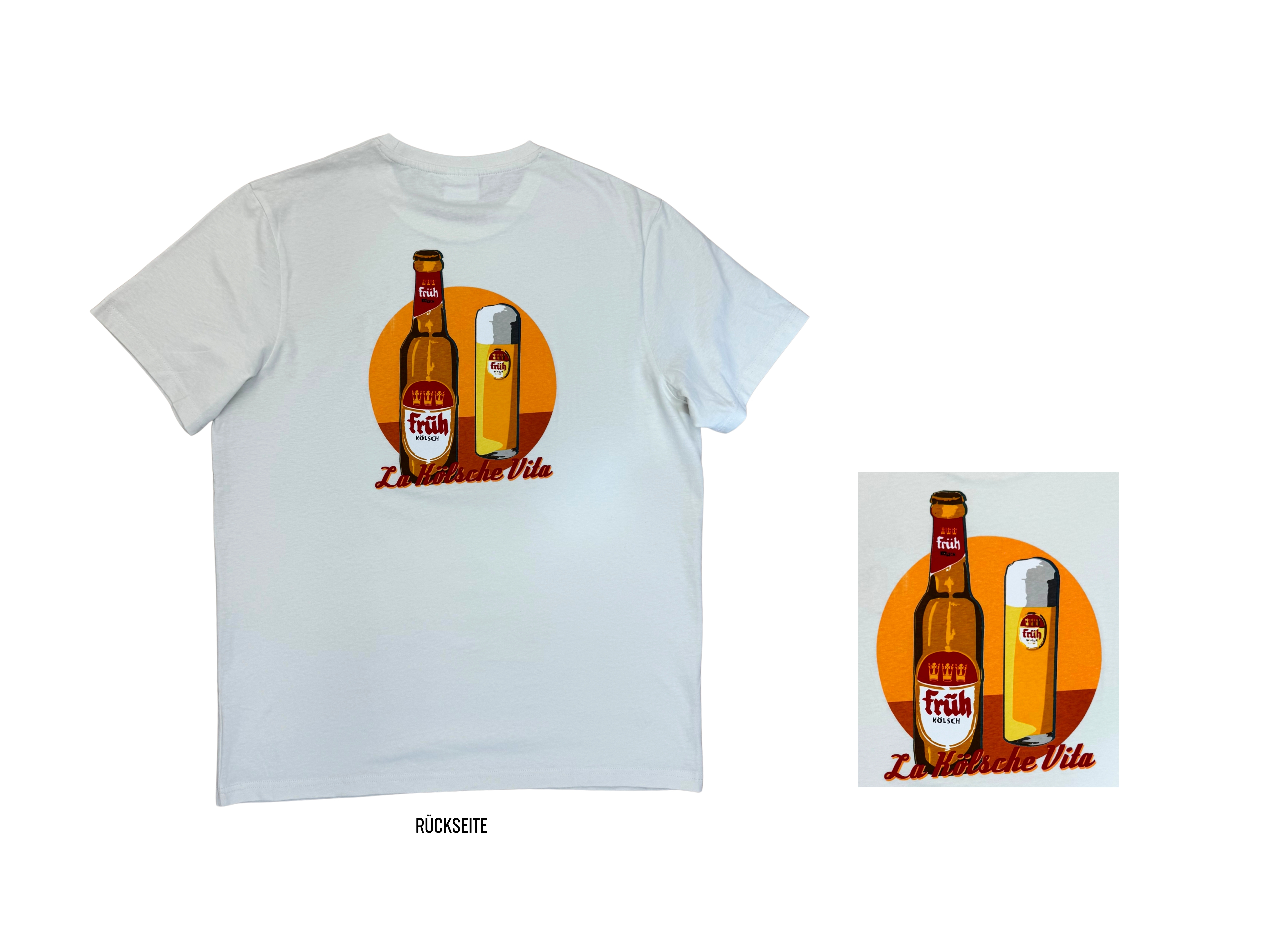 FRÜH Shirt Beige La kölsche Vita