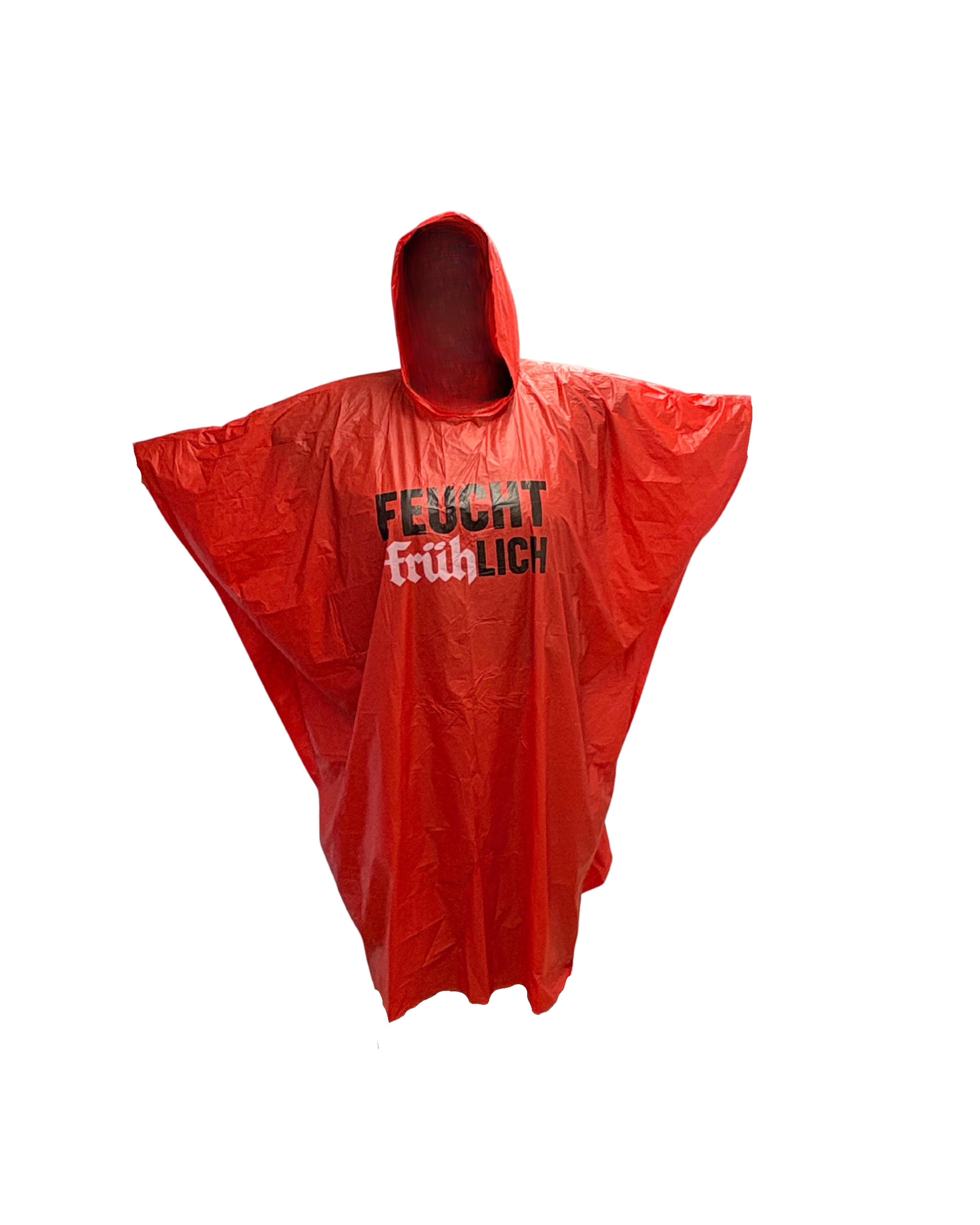 FRÜH Regenponcho FeuchtFRÜHlich Einweg