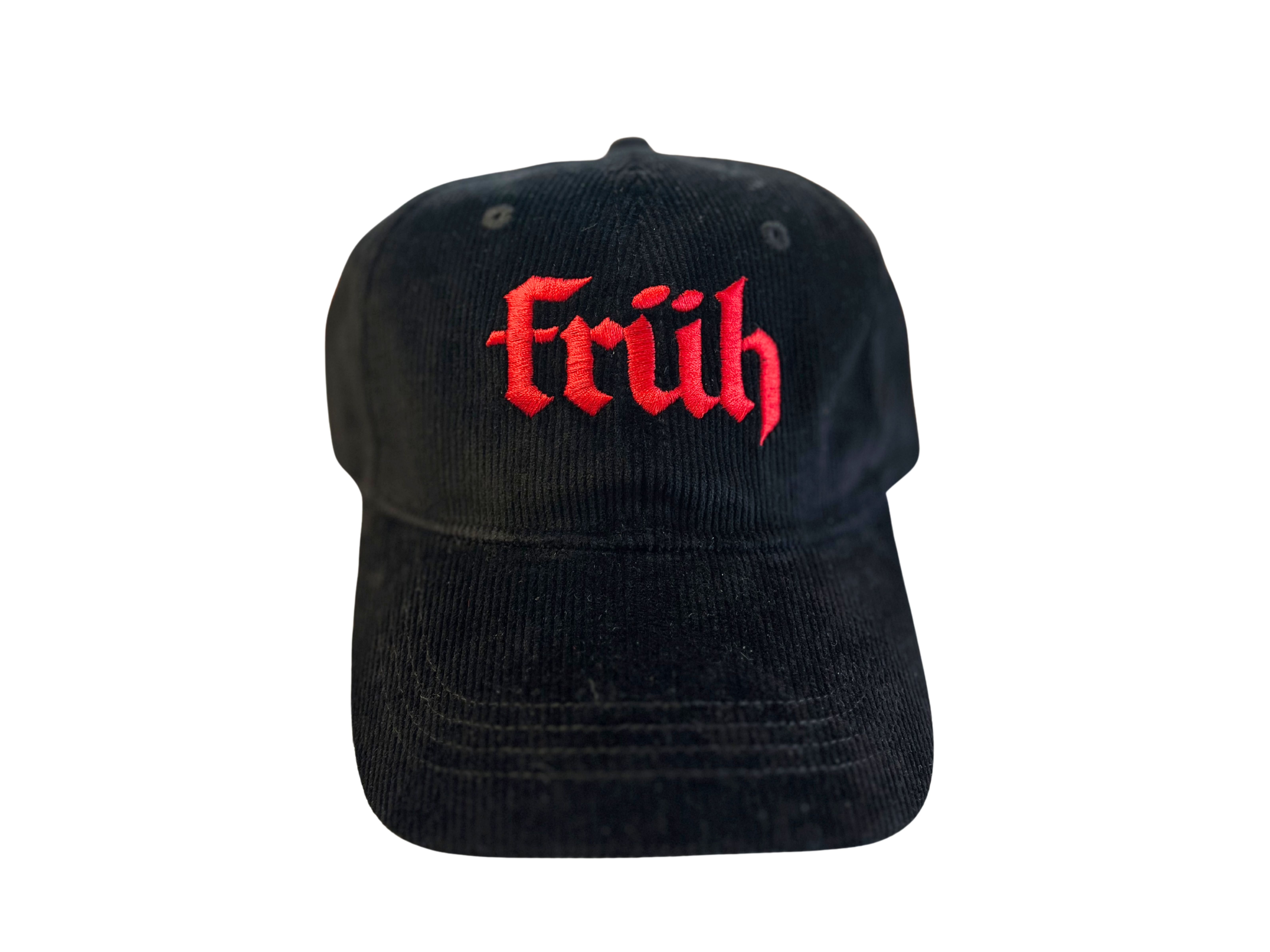 FRÜH Cap Cord Schwarz