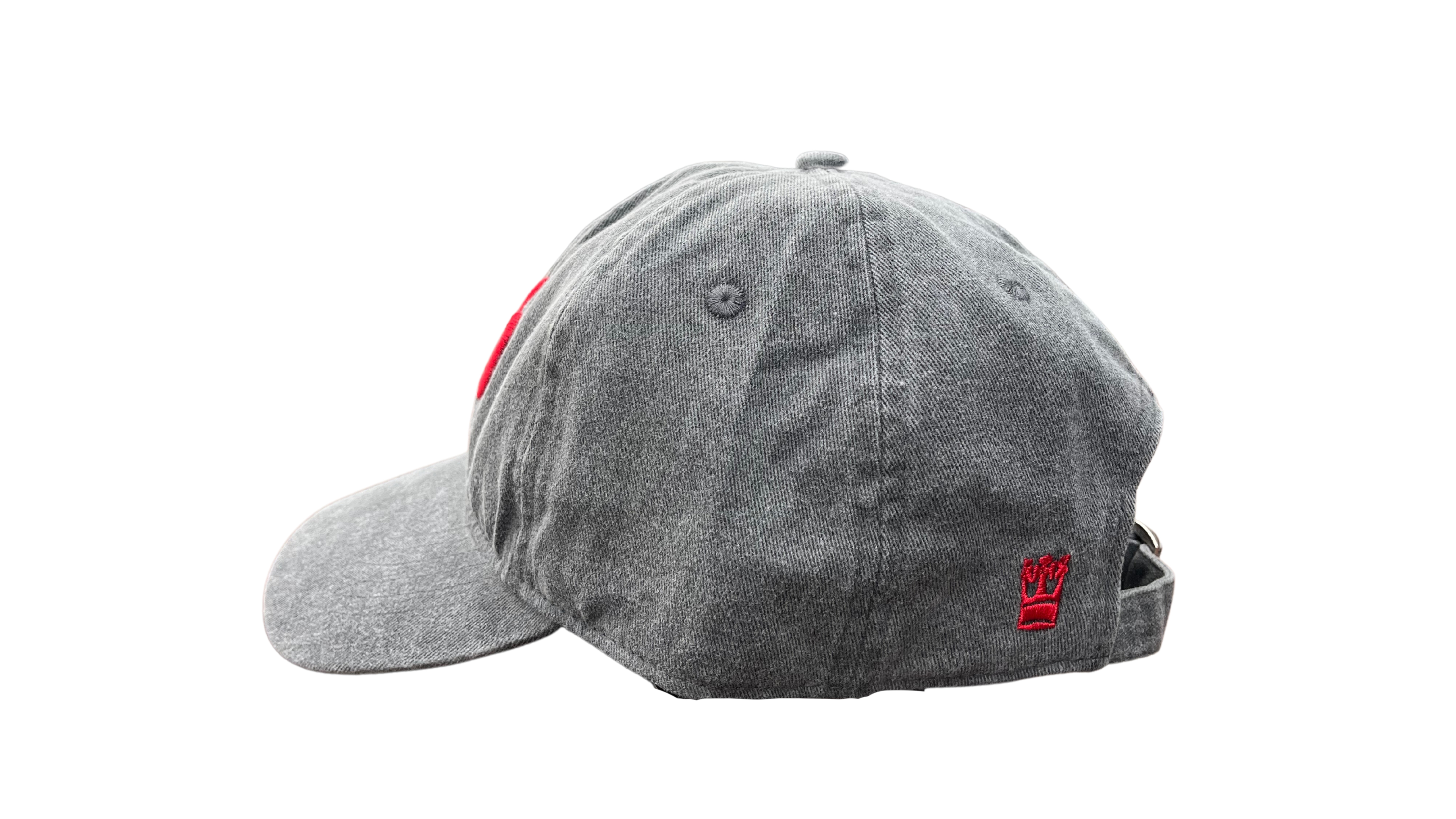 Früh Cap Grau Washed